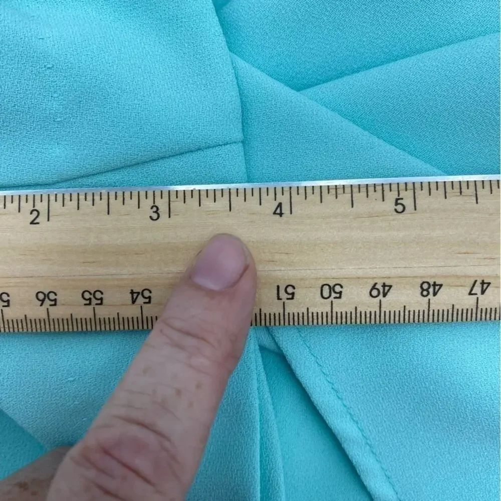 Trina Turk Short‎ Woman’s 14 Skirted Teal Coastal Resortwear Cruise